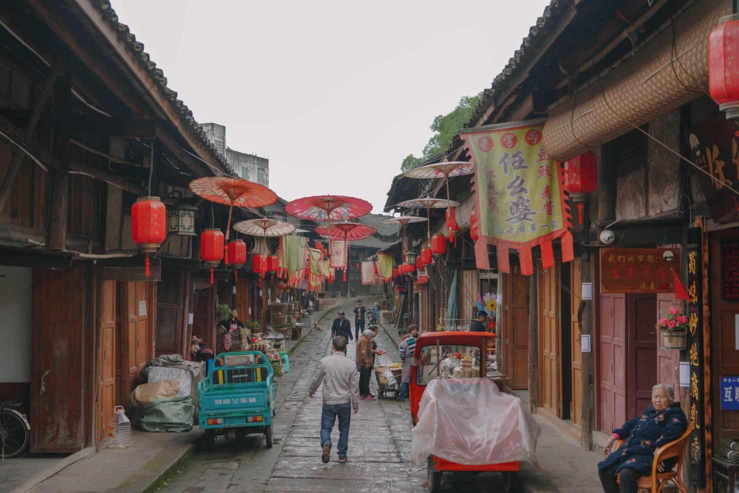 时尚的模特们